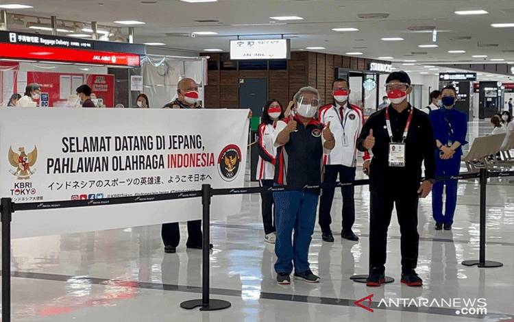 Dubes RI Sambut Kedatangan Atlet Indonesia untuk Olimpiade Tokyo