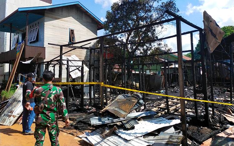 Selain di Sampit, Kebakaran Juga Ludeskan 3 Rumah di Samba Katung Katingan