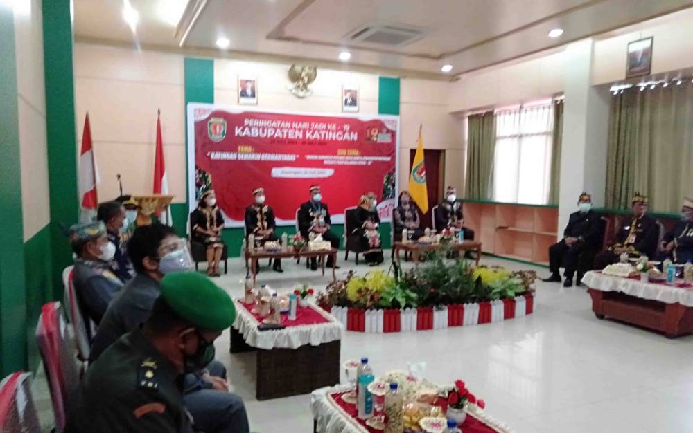 Begini Kondisi Bupati Katingan Selama Isolasi Mandiri