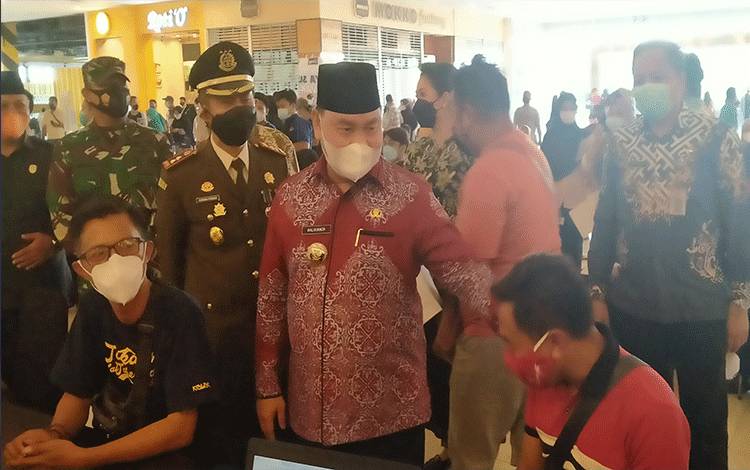 250 Warga Ikuti Vaksinasi Massal Kejaksaan Negeri Kotawaringin Timur