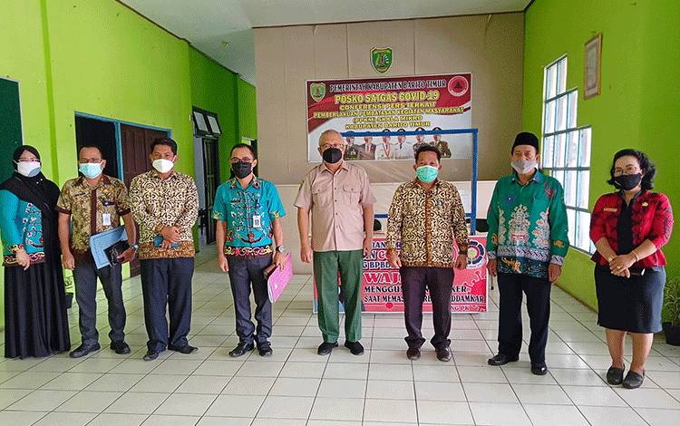 BPBD, Kemenag dan Disdik Kembali Bahas Rencana PTM Terbatas di Barito Timur
