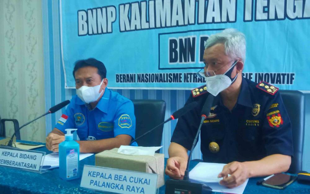 BNNP Kalteng Ungkap 478 Gram Sabu, Warga Asal Aceh dan Palangka Raya Ditangkap
