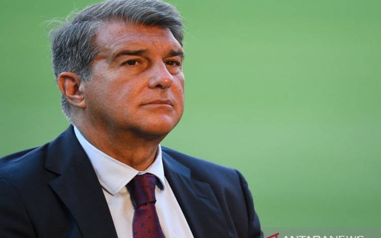 Laporta Indikasikan Barcelona Mundur dalam Perburuan Transfer Haaland