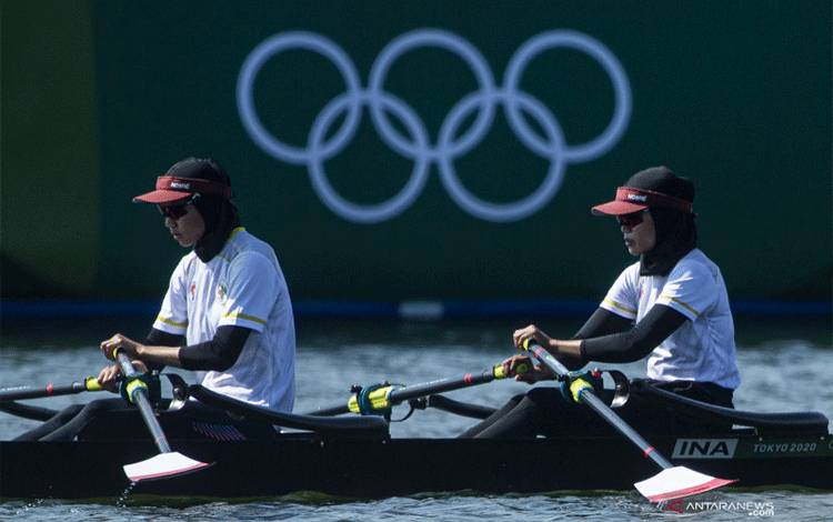 Pedayung Indonesia di Posisi Terakhir Heat 1 Olimpaide Tokyo