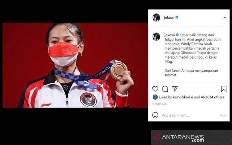 Windy Cantika tak Menyangka Bisa Raih Medali Olimpiade