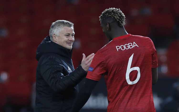 Solskjaer Klaim MU Sedang Berbicara dengan Pogba tentang Kontrak Baru