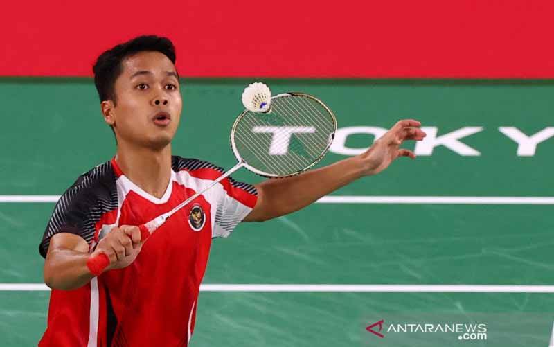 Anthony Ginting Kalahkan Srikanth Setelah 4 Tahun Tak Berjumpa
