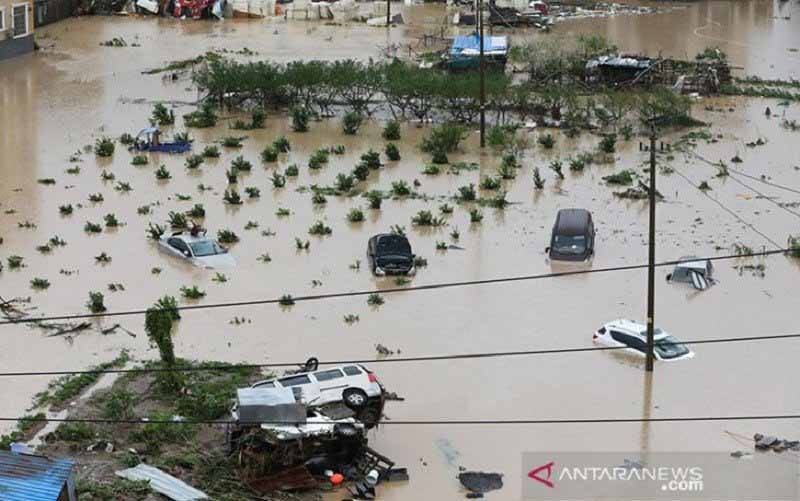Setelah Banjir, China Dilanda Topan In-fa