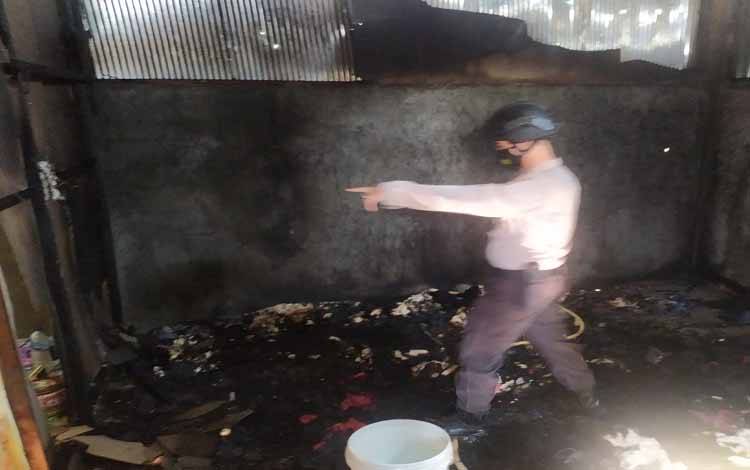 Mes Tukang Bangunan di Sampit Jadi Arang