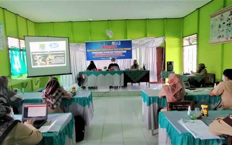 Ini Pesan Kadisdik Kapuas pada Workshop PSP di Desa Mampai