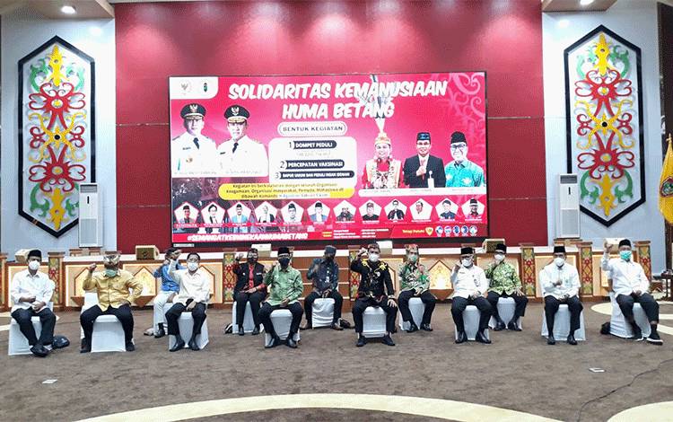 Solidaritas Kemanusiaan Huma Betang Diluncurkan Bantu Masyarakat Terdampak Covid-19