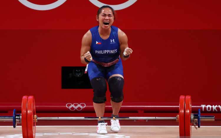 Hidilyn Diaz Sumbang Emas Pertama untuk Filipina