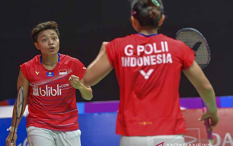 Greysia/Apriyani Tekuk Juara Dunia Fukushima/Hirota