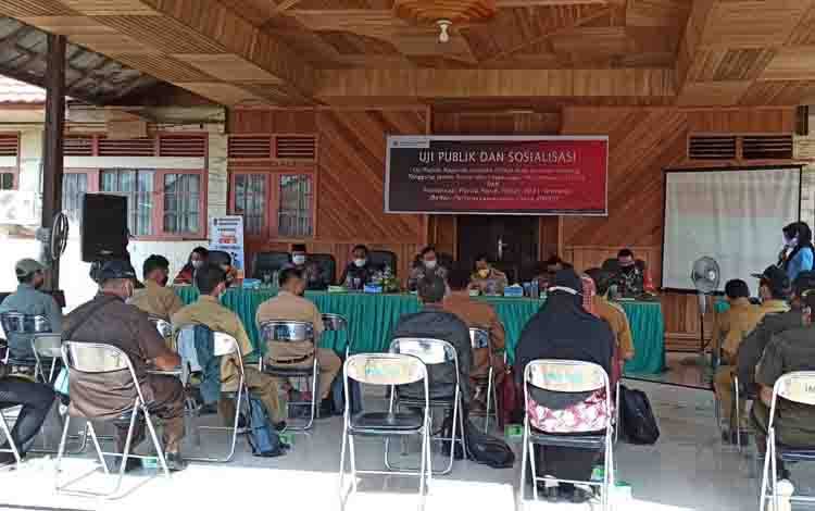 DPRD Seruyan Lakukan Uji Publik Raperda Inisiatif