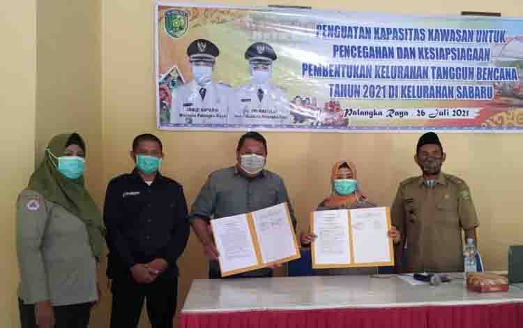 BPBD Palangka Raya Teken MoU Bersama ERP