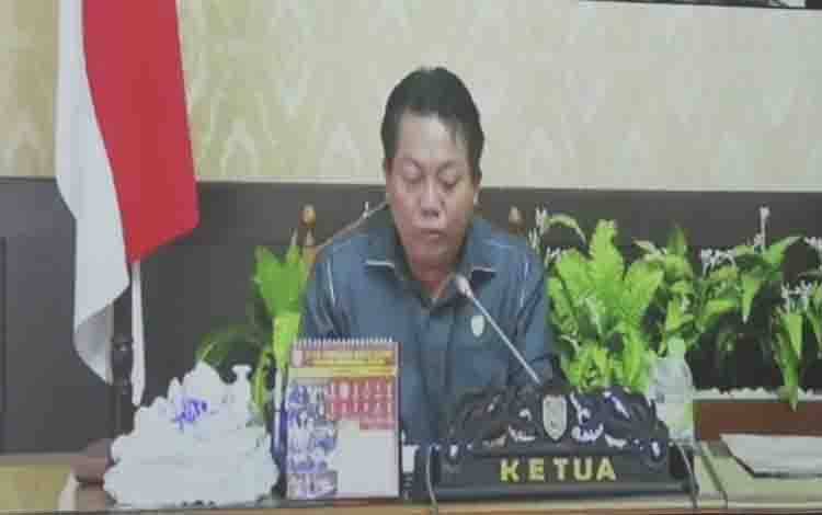 DPRD Kalteng Gelar Rapat Paripurna ke-5 Masa Persidangan II Tahun 2021