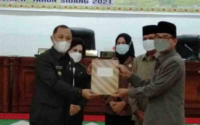 DPRD Barito Selatan Setujui Raperda Pertanggungjawaban Pelaksanaan APBD 2020