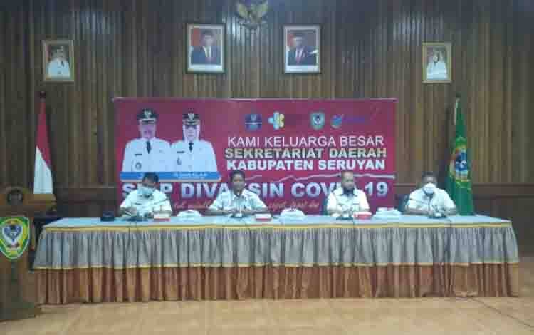 Buka Rapat Persiapan Re Organisasi Korpri, ini Harapan Sekda Seruyan