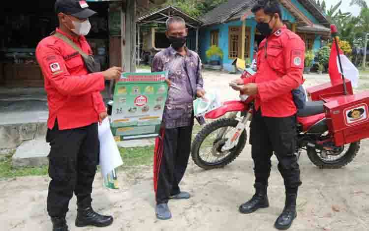Manggala Agni Sosialisasikan Cegah Karhutla dan Ajak Pasang Bendera Sambut Hari Kemerdekaan