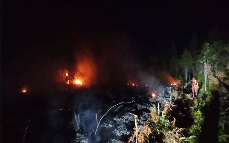 Kebakaran Lahan Mulai Muncul di Puruk Cahu