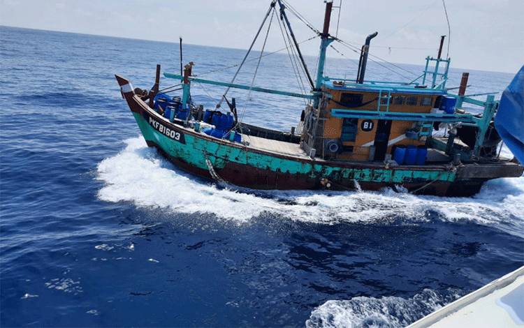KKP Tangkap 125 Kapal Ikan Hingga Juli 2021