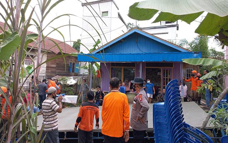 Satu Anggota BPBD Barito Selatan Gugur Dalam Tugas Memadamkan Kebakaran