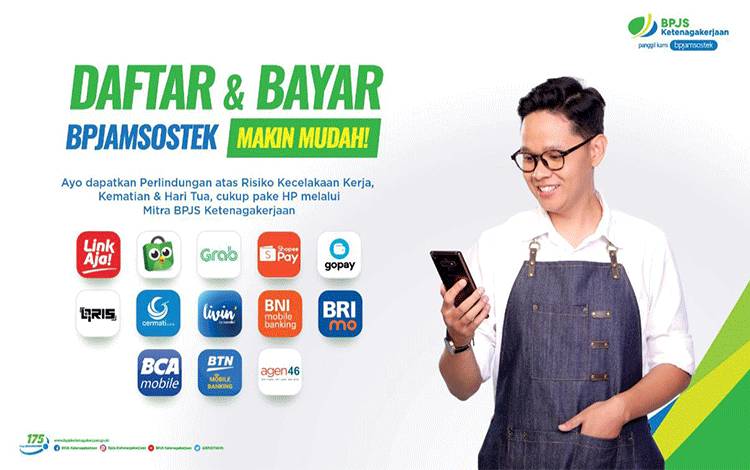 Bayar Iuran Makin Mudah, Ini Kanal Kerjasama BPJS Ketenagakerjaan