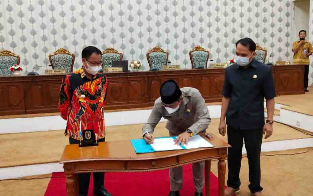 Bupati Sepakat dengan Pendapat Akhir Fraksi DPRD Soal Temuan BPK RI Harus Segera Ditindaklanjuti
