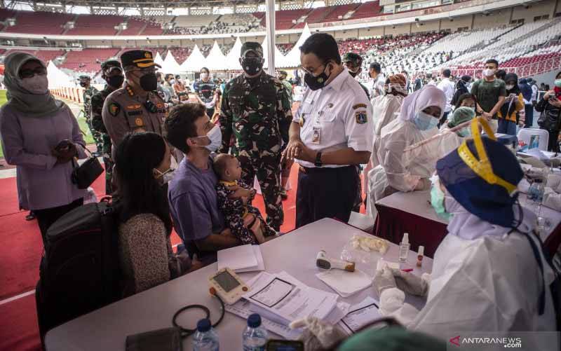 Anies: Vaksinasi Jadi Syarat untuk Buka Kembali Kegiatan Masyarakat