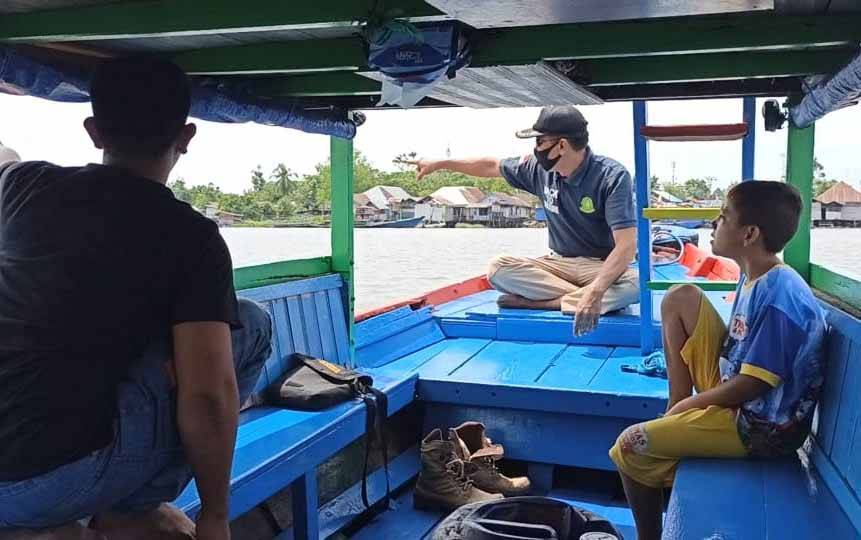 BKSDA Pastikan Buaya di Perairan Sekitar Dermaga Penyeberangan di Sampit Jenis Terganas