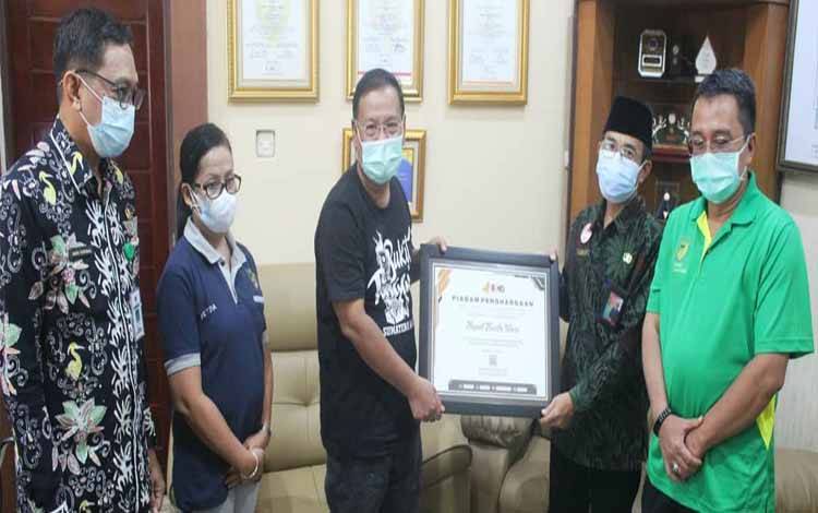 Implementasi Manajemen ASN Dinilai Baik, Pemkab Barito Utara Dapat Penghargaan dari Kanreg VIII BKN