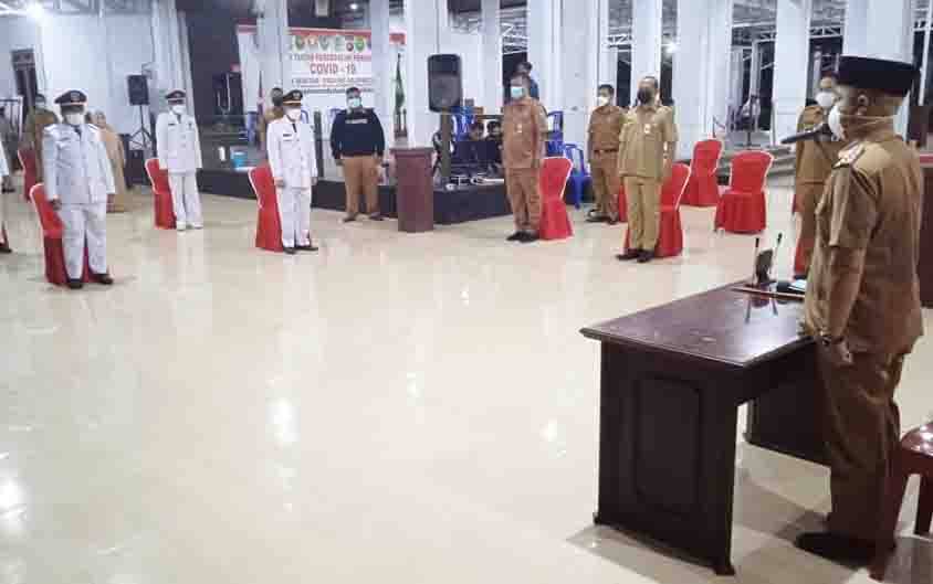 Bupati Seruyan Lantik Pejabat Struktural Pukul 03.00 Dinihari