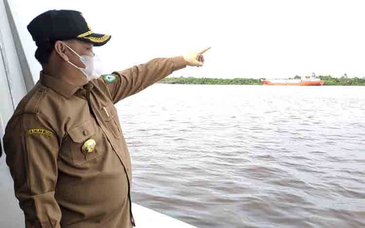 Bupati Kotim Ingatkan Masyarakat yang Beraktivitas di Sungai Mentaya Waspada Buaya