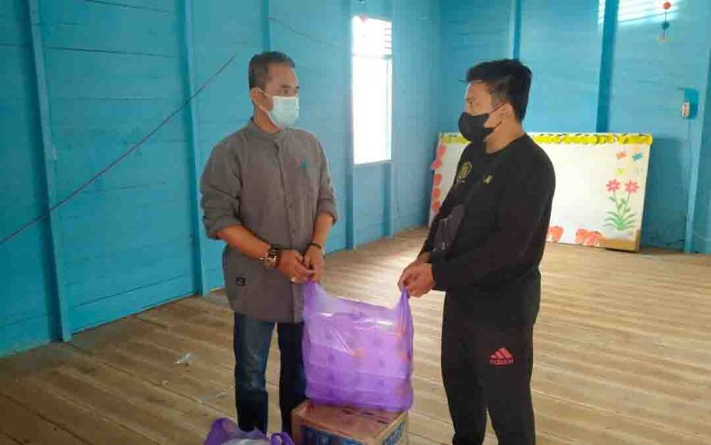 Korban Kebakaran di Tumbang Rungan Dapat Bantuan Sarapan Pagi