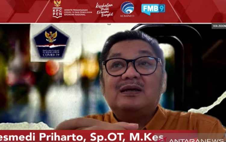 Satgas COVID-19: Indonesia Hampir 76 Persen Didominasi Varian Delta