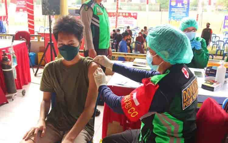73 Vaksinator Dilibatkan Layani Ribuan Warga di Palangka Raya