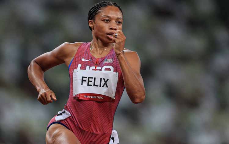 Menanti Allyson Felix Jadi Atlet Putri Atletik Terbesar di Dunia
