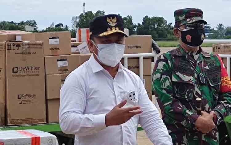 Gubernur Kalteng Harap Presiden Bantu Sukseskan Vaksinasi