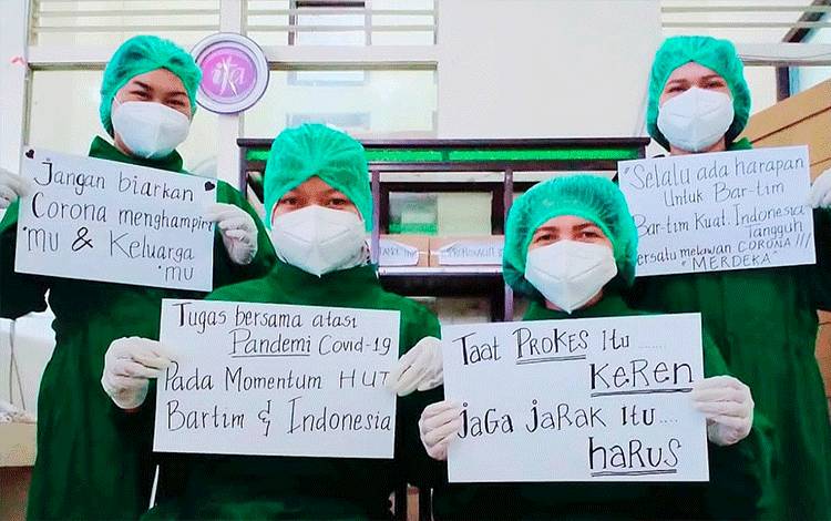 Update Covid-19 Barito Timur pada Kamis 5 Agustus 2021