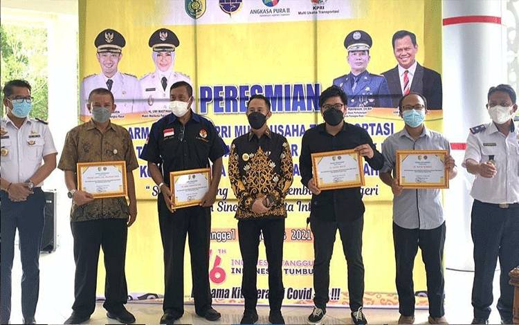 Pemko Palangka Raya Dapat Penghargaan dari Angkasa Pura II