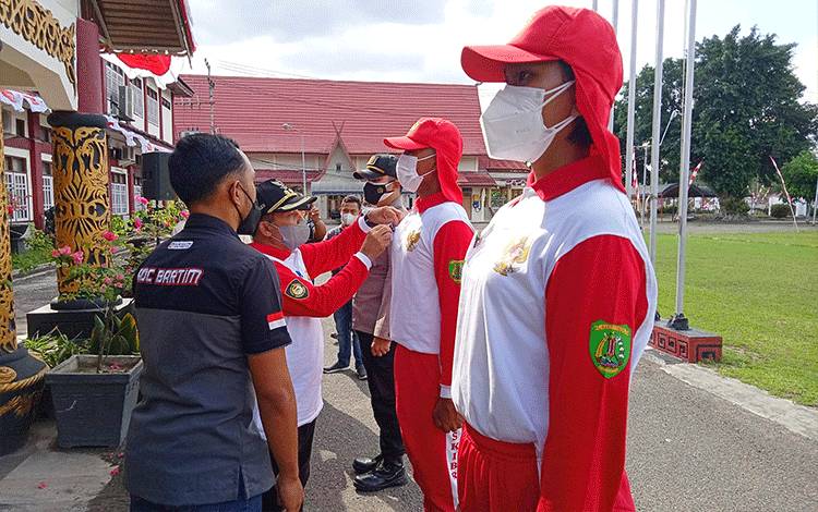 Pemkab Barito Timur Tetap Gelar Upacara Bendera HUT Kemerdekaan ke-76 RI