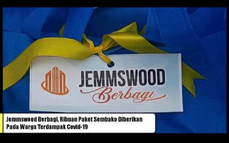 VIDEO: Jemmswood Peduli Bagikan Sembako Pada Petugas Kebersihan dan Juru Parkir
