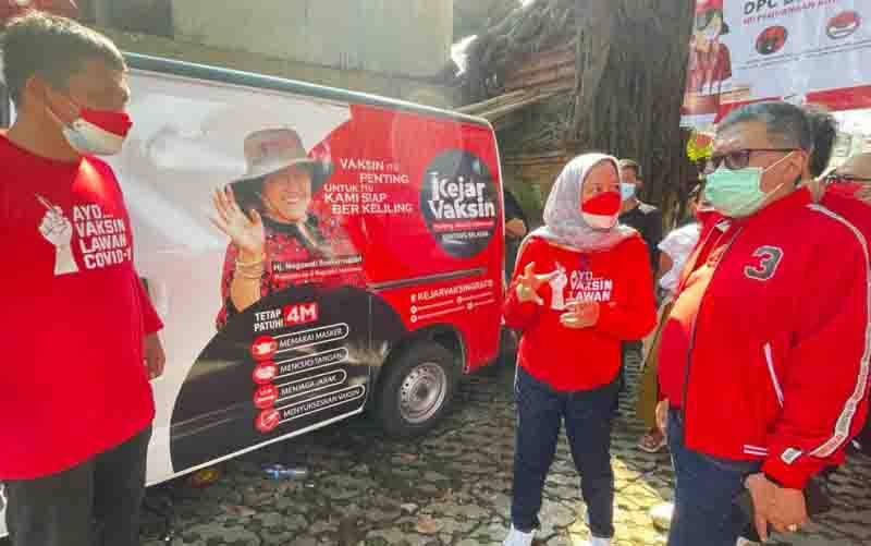 Hasto Apresiasi Keterlibatan Anak Muda pada Program Vaksinasi