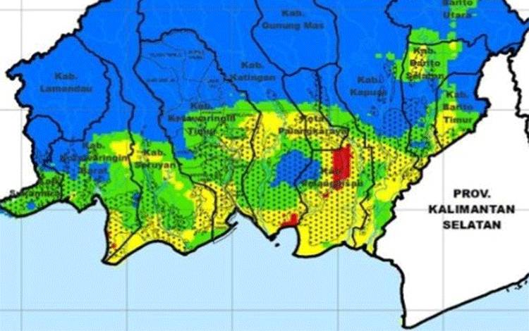 Titik Panas Muncul Lagi di Kotim, Kecamatan Ini Jadi Penyumbangnya