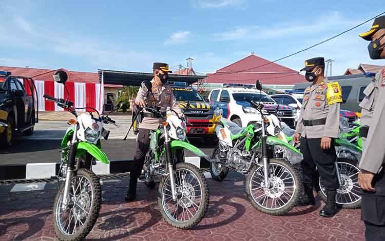 Kapolres Seruyan Cek Kesiapan Sarana Prasarana Pencegahan Karhutla