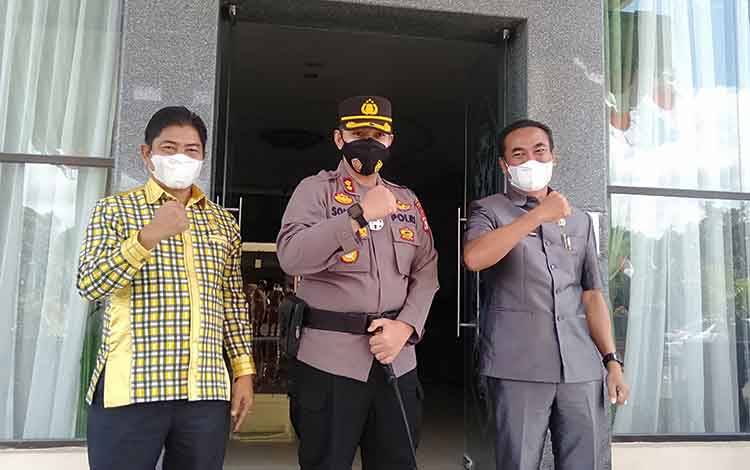 Kapolres Katingan Silaturahmi ke Pejabat dan Tokoh Masyarakat