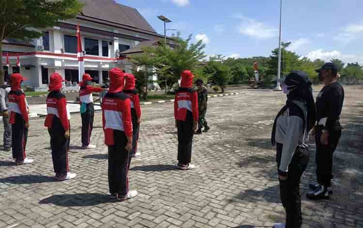 Paskibra HUT RI Ke-76 di Kabupaten Seruyan Hanya 3 Orang