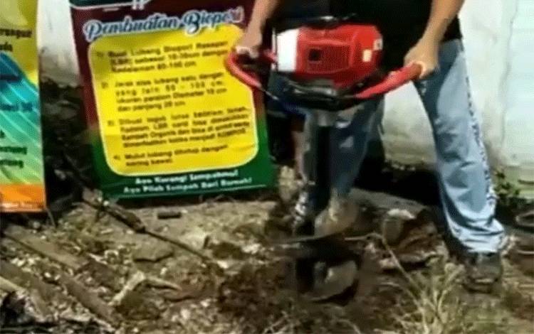 Pemko Palangka Raya Gunakan Metode Biopori Untuk Cegah Banjir