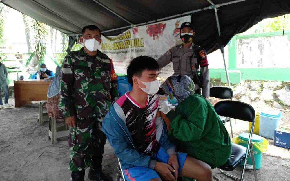 100 Warga Kelurahan Petuk Katimpun Tuntas Vaksinasi Dosis II