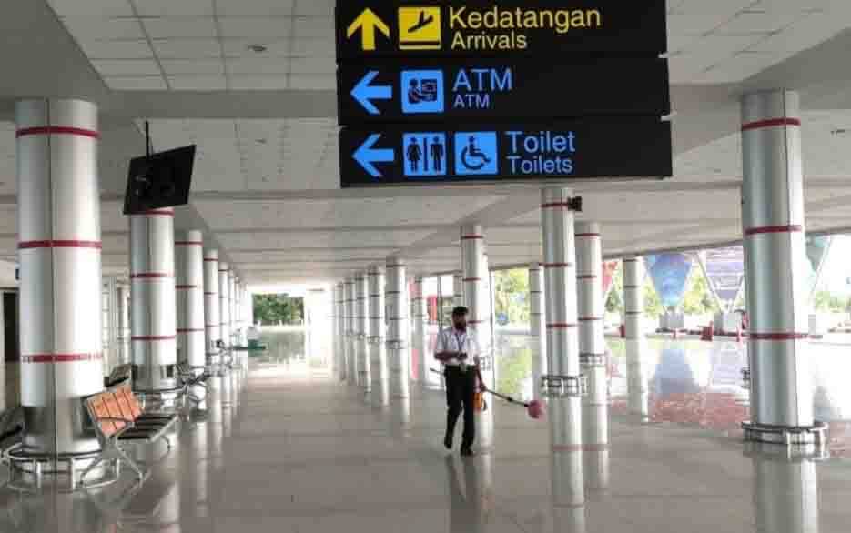 Bandara Tjilik Riwut Masih Terapkan Wajib PCR dan Vaksin